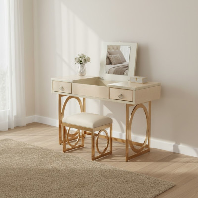 Make-uptafel Ontwerper Consoles Make-uptafel Decoratie Spiegel Ladenkaptafel Hairstyling
