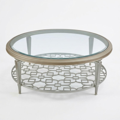 Salontafel Bijzettafel Glazen tafel Woonkamer Designtafel Meubels Rond