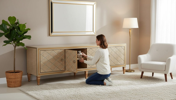 TV-meubel RTV-kast Lowboard TV-meubels Tv-meubel Ontwerp Tv-kast NIEUW