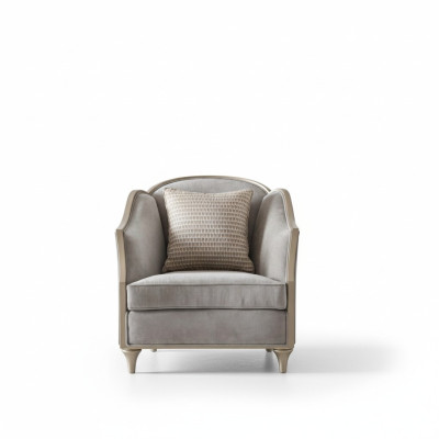 Fauteuil Hotel Bekleding Stoelen Woonkamer Moderne fauteuil Italiaanse stijl