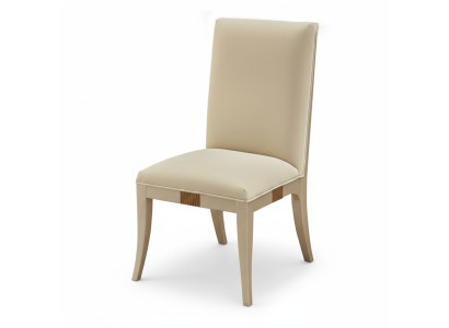 Lederen stoel fauteuil bekleding luxe stoel designerstoel eetkamer houten stoelen