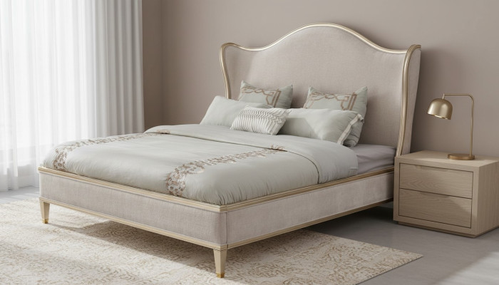 Ontwerp Textiel Bed Luxe Gestoffeerde Bedden Decor Dubbel Modern Huwelijk 180x200