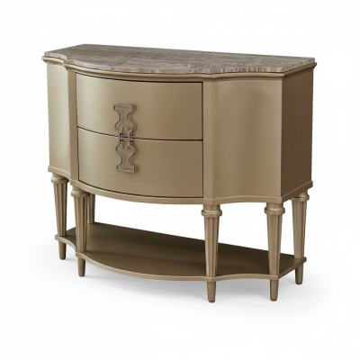 Stijlvolle dressoirs Ronde dressoir Marmer Luxe designmeubelen