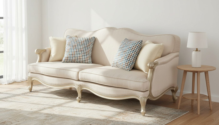 Luxe driezitsbank bank gestoffeerde meubelen 3-zitsbank banken sofa's xxl