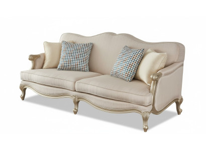 Luxe driezitsbank bank gestoffeerde meubelen 3-zitsbank banken sofa's xxl