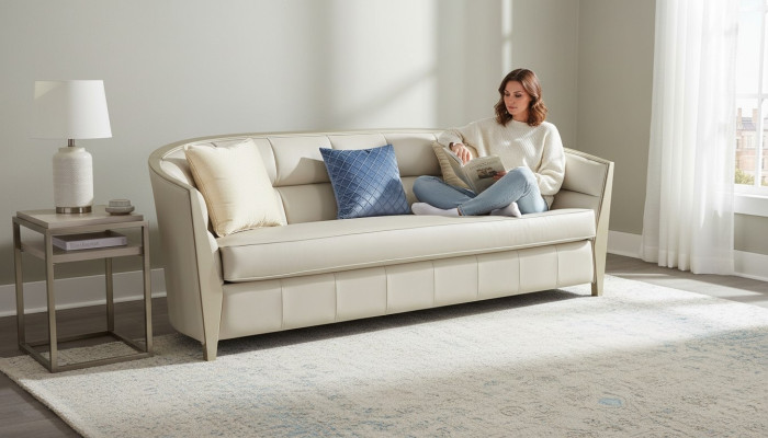 Sofa set 4+1+1 zits woonkamer kunstleer gestoffeerde luxe bankstel