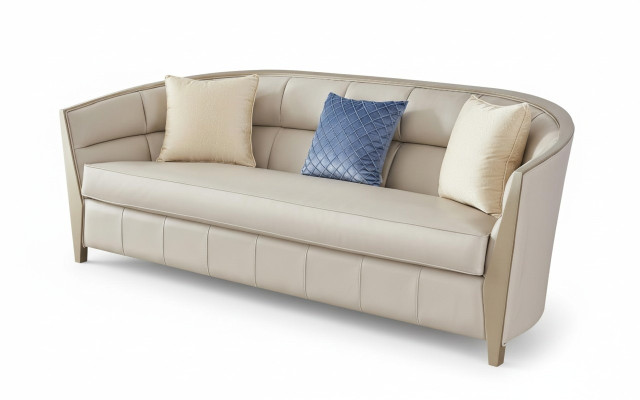 Sofa set 4+1+1 zits woonkamer kunstleer gestoffeerde luxe bankstel