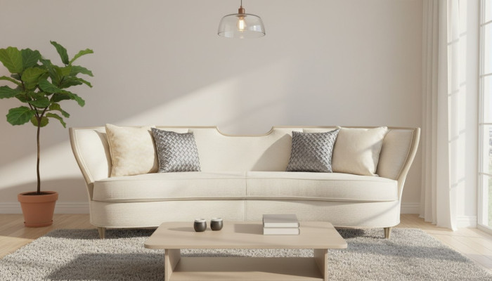 Sofa set 4-zitter set fauteuil designbank gestoffeerde banken relaxen.