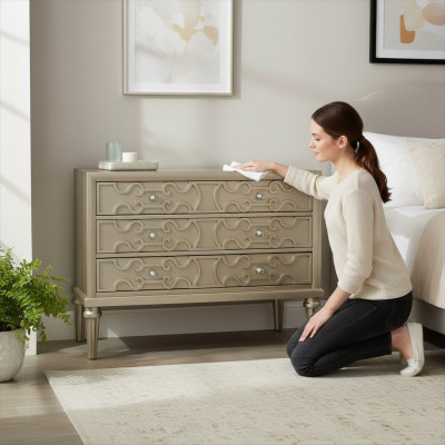 Luxe commode Moderne dressoir kast Inrichting woonkamer