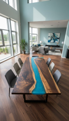 Tafels Eettafel Ontwerp Tafel Moderne Zee Rivier Meubels Tafels Epoxy