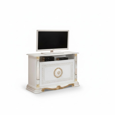 Witte RTV kast plank kasten Italiaanse stijl meubels ladekast dressoir