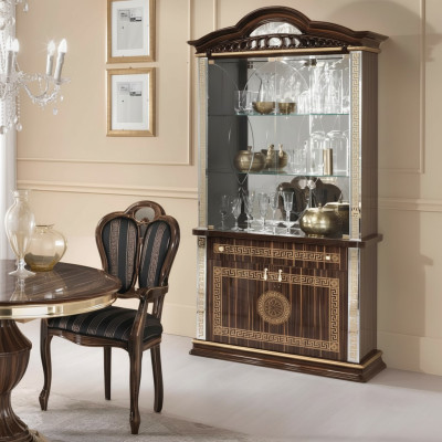 Vitrine kast vitrinekasten woonkamer kijkkasten design Italiaanse meubels nieuw