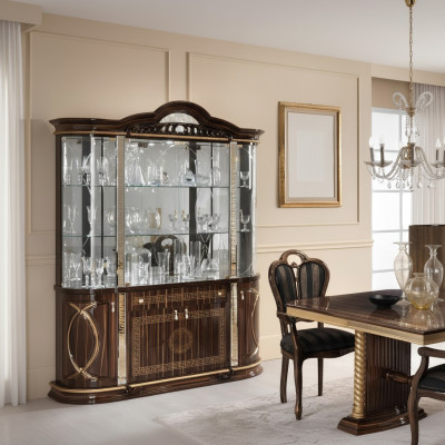 Italiaanse meubelvitrine xxl kast vitrines kijkschappen ontwerp woonkamer