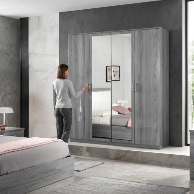 Kledingkast Kasten Kast Wandmeubel 4 deuren Hout Meubels Slaapkamer Nieuw