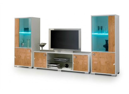 RTV Design dressoir tv hoogglans laag dressoir nieuw board wand luxe kast
