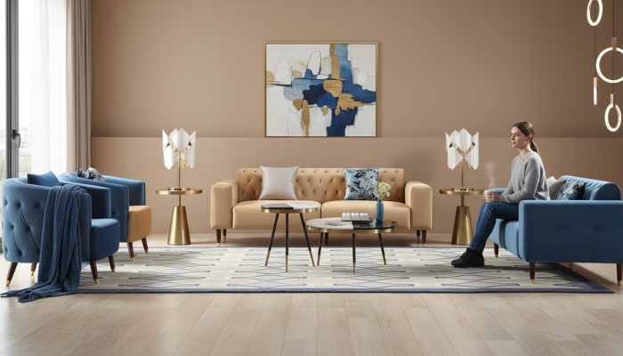 Salontafel Luxe woonkamertafel Salontafel Ontwerp Tafels Stijl Meubels Nieuw 2-delig