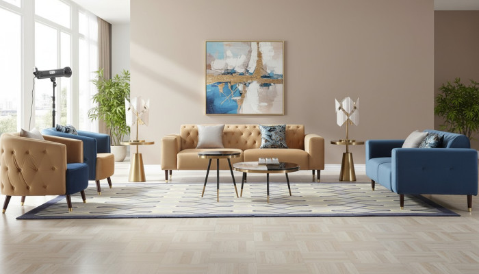 Salontafel Luxe woonkamertafel Salontafel Ontwerp Tafels Stijl Meubels Nieuw 2-delig