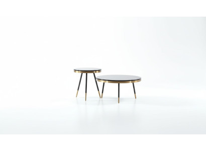 Salontafel Luxe woonkamertafel Salontafel Ontwerp Tafels Stijl Meubels Nieuw 2-delig