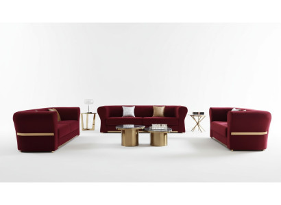 Sofaset 4+3+2 zitsbank woonlandschap set modern design Nieuwe bank