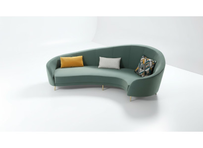 Rond bankstel Moderne bankstel Woonlandschap Kamermeubilair Design bankstel Ronde hoekbank