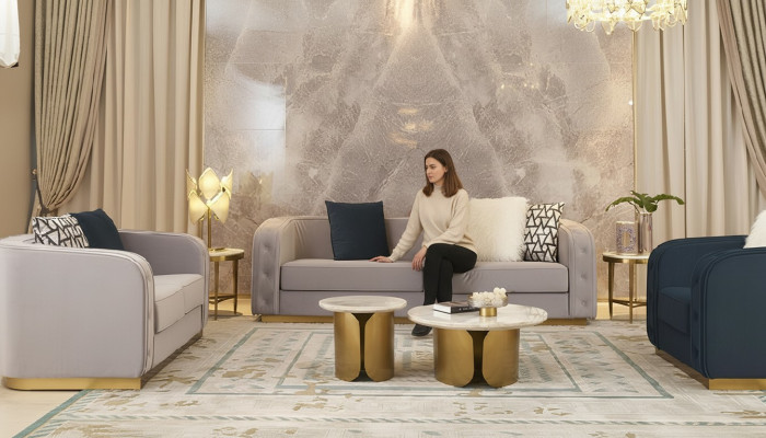 Salontafelset 2-delige set Bankstel Tafels Ontwerper Rond 2-delig Koffietafel