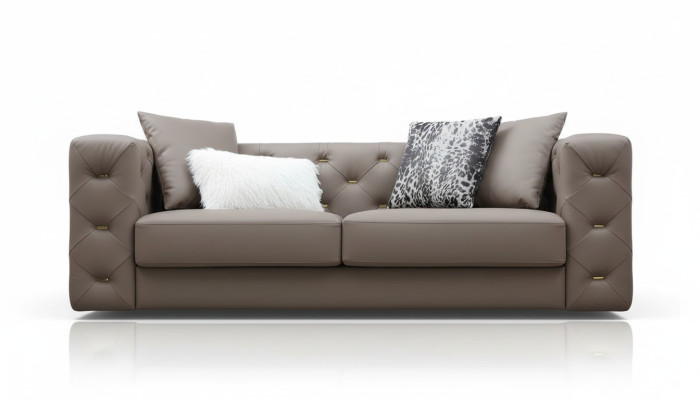 Dries zits bankbekleding ontwerp bank moderne zitbanken Chesterfield luxe meubels