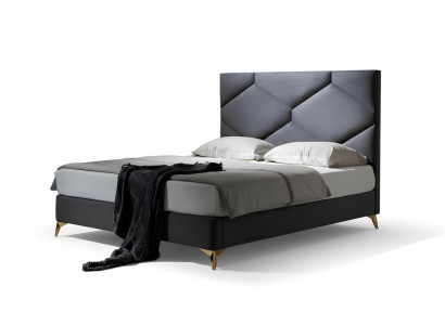 Bed 180x200cm Textiel Slaapkamermeubelen Luxe Moderne Bedden Hotelmeubilair Nieuw