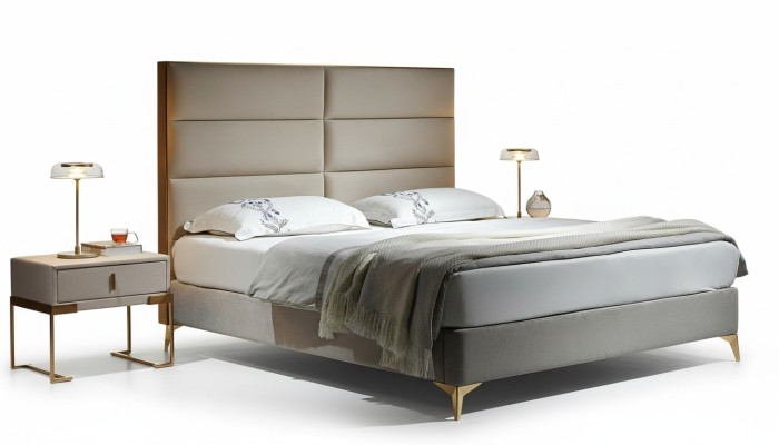 Bed 2x Nightstand 3-piece. Bedroom Set Design Luxury Bedroom Hotel Furniture