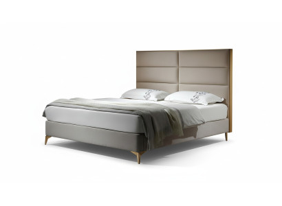 Bed Huwelijk Bed Ontwerp Luxe Luxueus Gestoffeerd Bed Ontwerper Bed Textiel Bedden Tweepersoonsbed