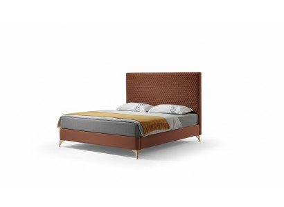 Luxe bed gestoffeerd bed lederen slaapkamer bedden 180x200cm tweepersoonsbed hotel huwelijk