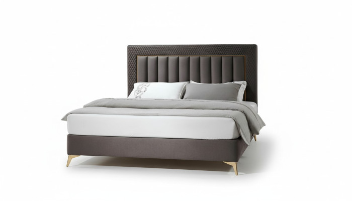 Slaapkamer compleet bed 2x nachtkastje 3-delige set ontwerp luxe complete sets