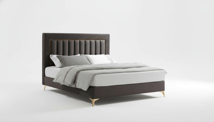 Tweepersoons hotelbedden meubels luxe slaapkamer bed gestoffeerd ontwerp fluweel tweepersoonsbedden