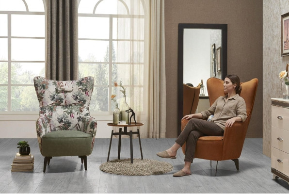 Luxe design meubels stoelen Moderne design decoratieve fauteuils textiel woonkamer