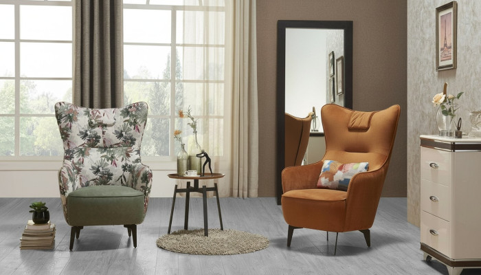 Luxe design meubels stoelen Moderne design decoratieve fauteuils textiel woonkamer