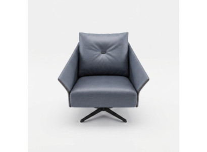 Ontwerp fauteuil 1-zits 86 x 75 cm Woonkamer Eenzitter Bank Lounge