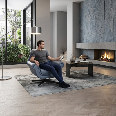 Woonkamer fauteuil 95 x 83cm bankstel lounge club hotel fauteuil