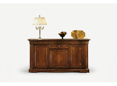 Dressoir Barokstijl Sideboard Massief Hout Luxe Italiaanse Houten Meubels Commode