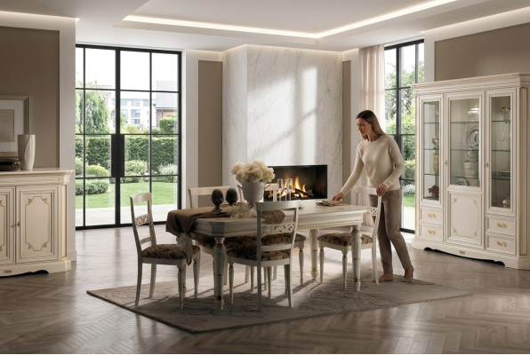 Stoelen Stoel Hout Luxe Zit Set 4x Armstoel Fauteuil Eetkamerstoel Eetkamer