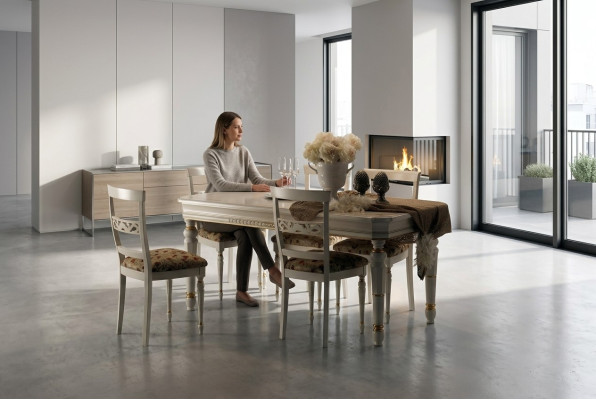 Moderne eetkamerstoelen set fauteuil stel stoel armleuning 4x stoelen nieuw