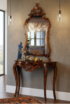 Kaptafel Tafels Tafel Kaptafel Barok Antieke Stijl Consoles