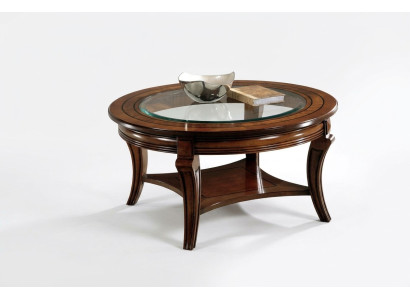 Salontafel Rond Tafel Hout Italiaanse meubels Ronde tafels Salontafels Nieuw