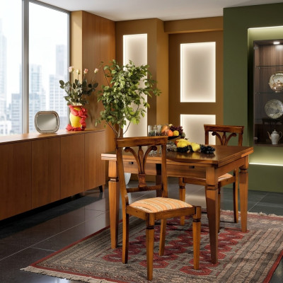 Eettafel antieke stijl massief houten meubels Italiaanse eettafels tafel houten tafels