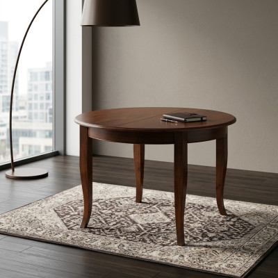 Ronde eettafel Houten tafel Moderne eettafels Meubels Woonkamertafels 120cm Nieuw
