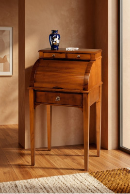 Secretaris Tafel Bureau Bureau Bruin Werktafel Secretaris Kantoor meubilair Massief hout