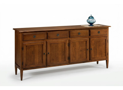 Dressoir Sideboard Bruin Massief Houten Kast Meubels Ladenkasten