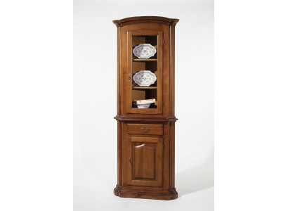Vitrine Dressoir Retro Stijl Woonkamer Kast Commode Kasten Massief Vitrines