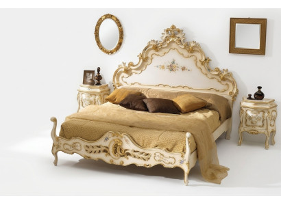 Slaapkamer wit bed hout luxe Vaccari cav giovanni Massiefhout Nieuw