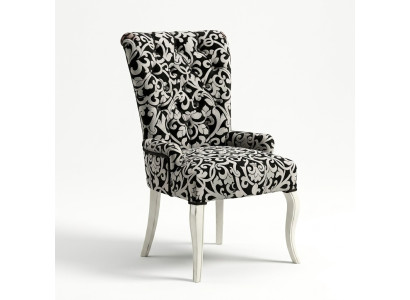 Eetkamer leunstoel gestoffeerde stoel luxe fauteuil stoel stoelen thuiskantoor meubels