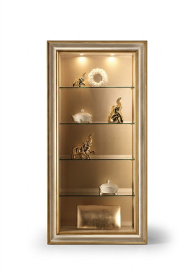 Vitrine Glas Kast Vitrines Woonkamer Kijk Kasten Italiaans Meubilair NIEUW