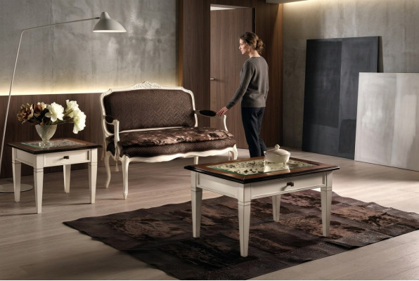 Salontafels Tafel Luxe Houten Tafels Consoletafels Ontwerp Italiaanse Meubels Vaccari
